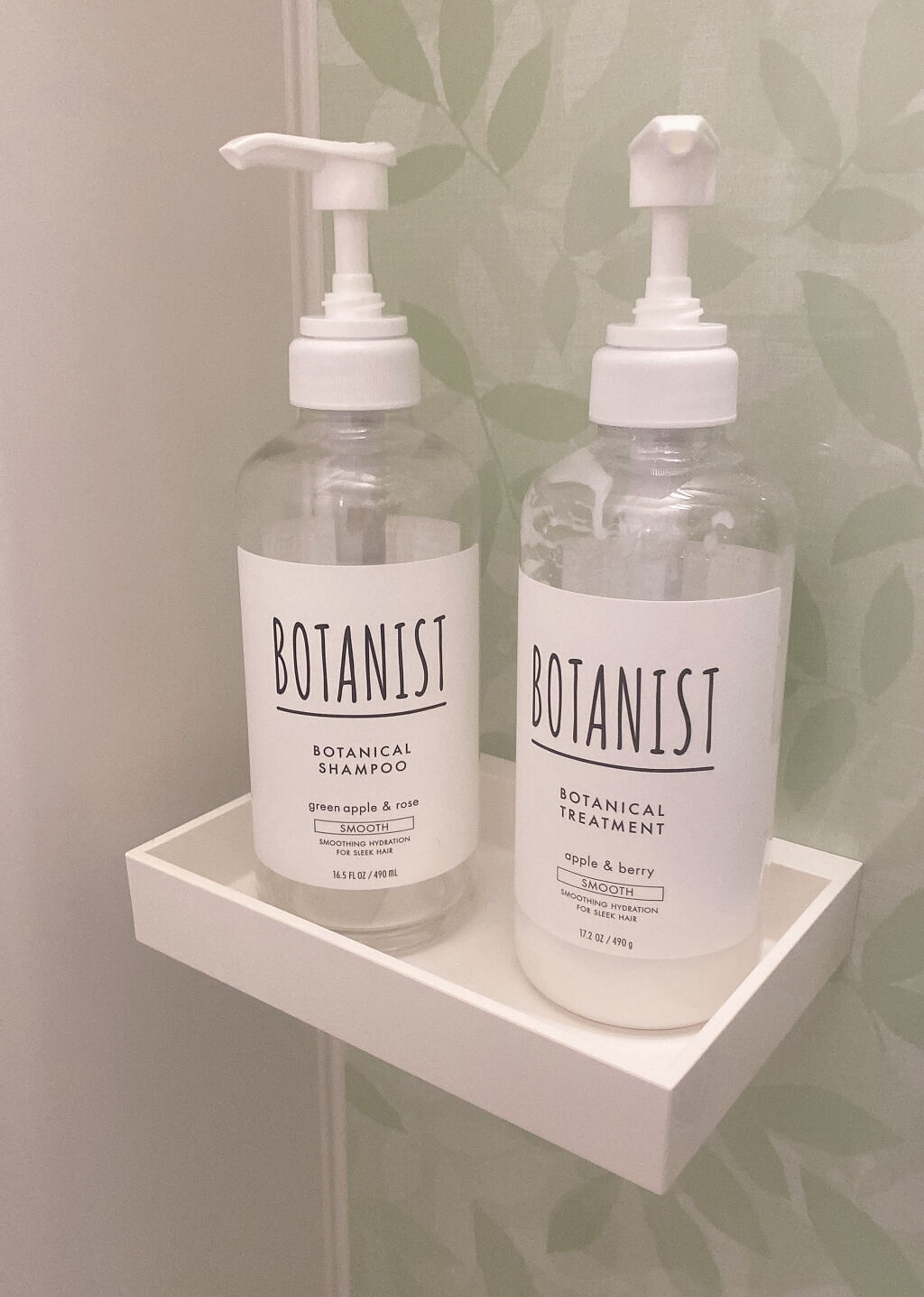 ボタニカルシャンプー／トリートメント(スムース) /BOTANIST/シャンプー・コンディショナーを使ったクチコミ（1枚目）