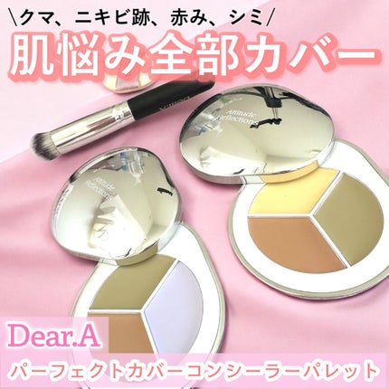 パーフェクトカバー コンシーラーパレット/Dear.A/パレットコンシーラーを使ったクチコミ(1枚目)