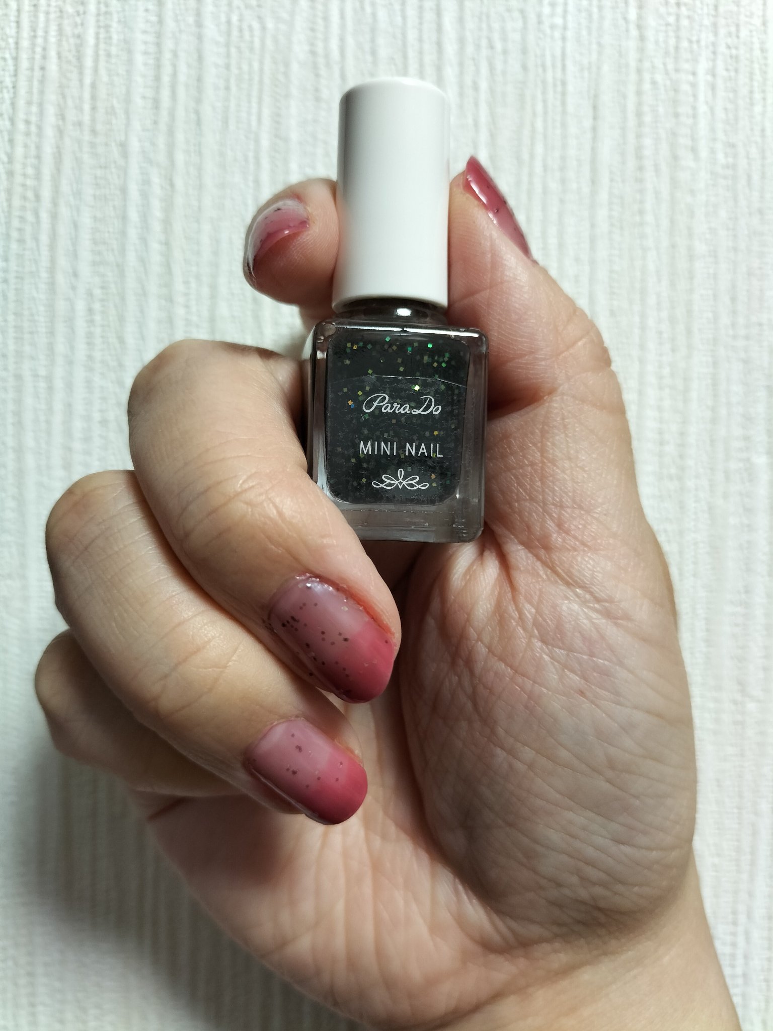 ミニネイル BK02 ナイトペッパー/パラドゥ/マニキュアを使ったクチコミ（2枚目）