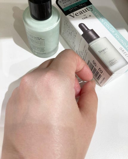 ヴィーガン カラーファンデーション/Veauty by THE_B/リキッドファンデーションを使ったクチコミ(8枚目)