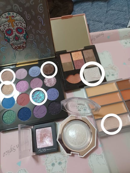 イメージ「マヤ」 アイシャドウパレット 03# クリスタルスカル/ZEESEA/アイシャドウパレットを使ったクチコミ(2枚目)