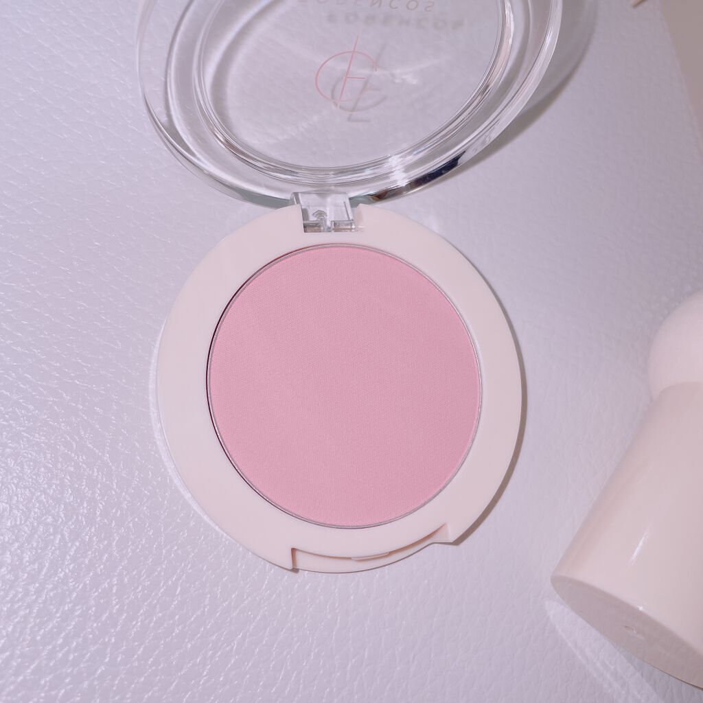 ベアブラッシャー パフ付き/フォレンコス/パウダーチークを使ったクチコミ(2枚目)