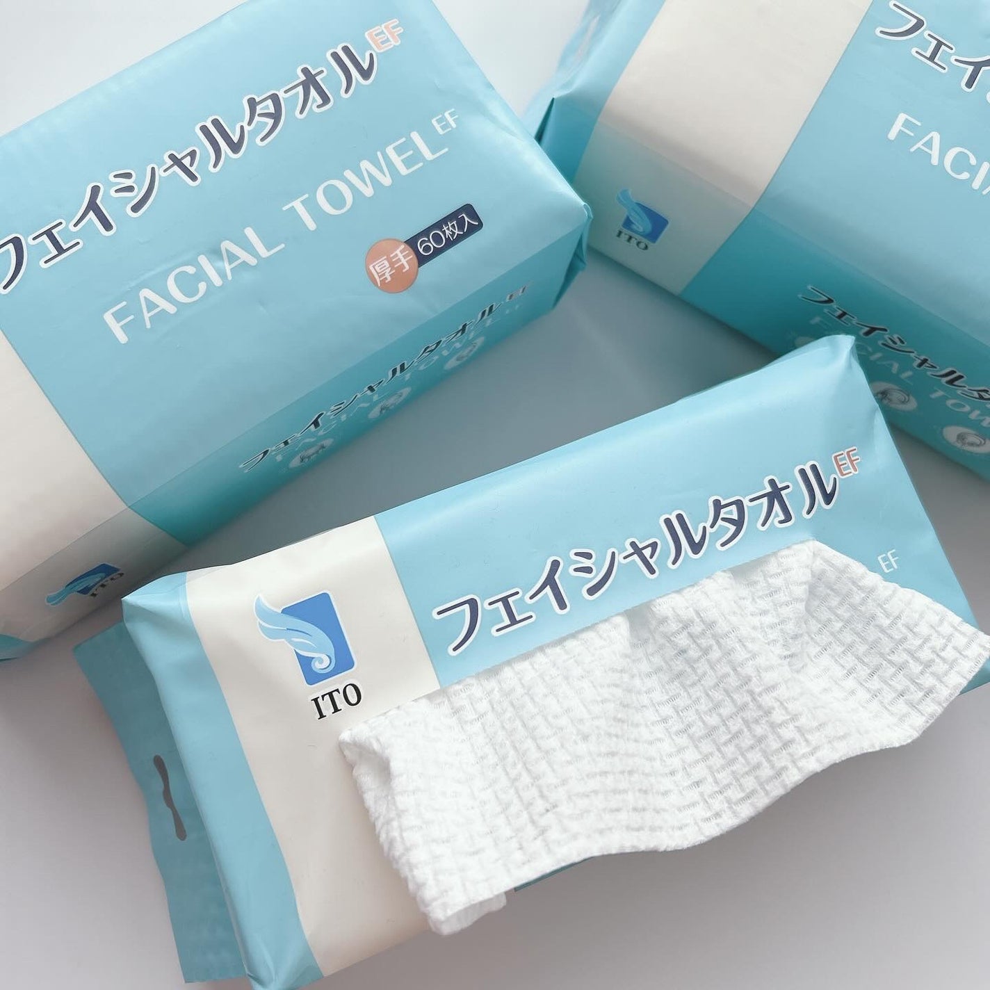 フェイシャルタオルEF/ITO/フェイスシートを使ったクチコミ(1枚目)