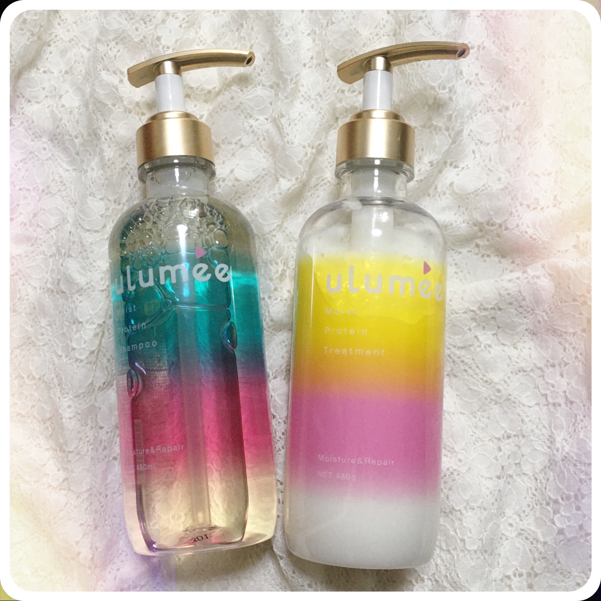 モイストプロテインシャンプー/トリートメント/ulumee/市販シャンプーを使ったクチコミ（1枚目）