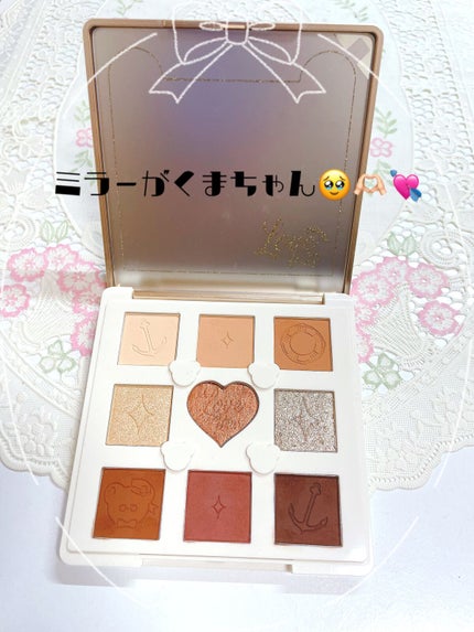 Love Bear 9色 アイシャドウパレット/FlowerKnows/アイシャドウパレットを使ったクチコミ(2枚目)