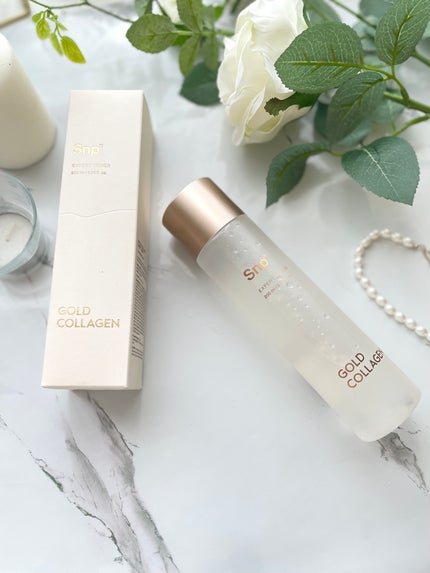 ゴールドコラーゲンエキスパートトナー/SNP/化粧水を使ったクチコミ(4枚目)