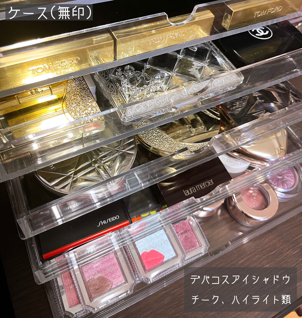 アクリル小物分収納・一段/無印良品/その他化粧小物を使ったクチコミ（3枚目）