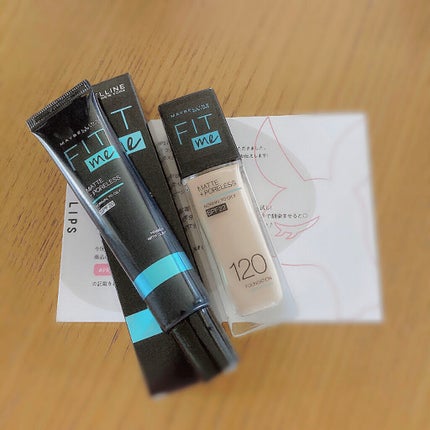 フィットミー リキッドファンデーション R/MAYBELLINE NEW YORK/リキッドファンデーションを使ったクチコミ(1枚目)