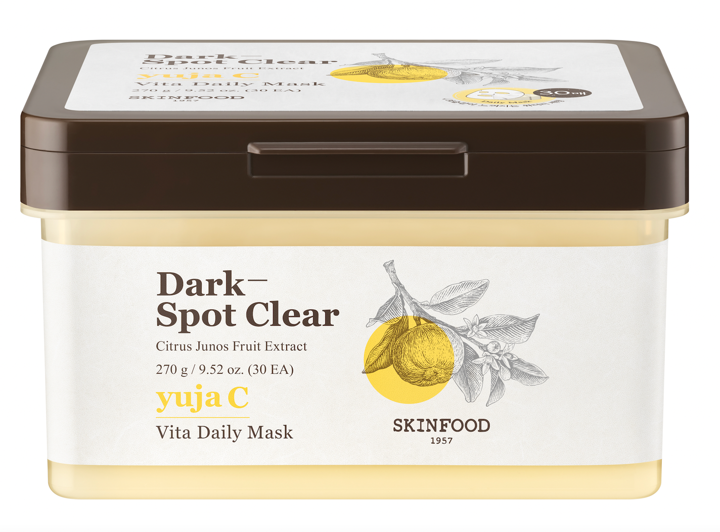 ゆずC ビタ デイリーマスク SKINFOOD