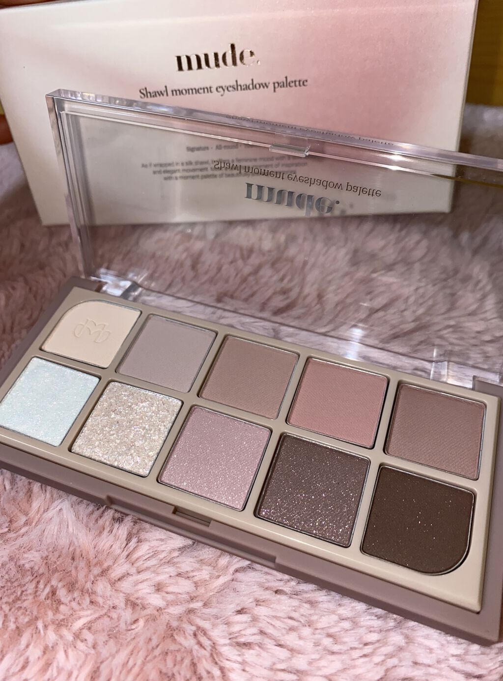 MDショールモーメント アイシャドウパレット/mude./アイシャドウパレットを使ったクチコミ（1枚目）