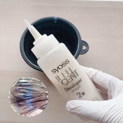 イルーセント ミルキーヘアカラー/サイオス/ヘアカラーを使ったクチコミ(3枚目)