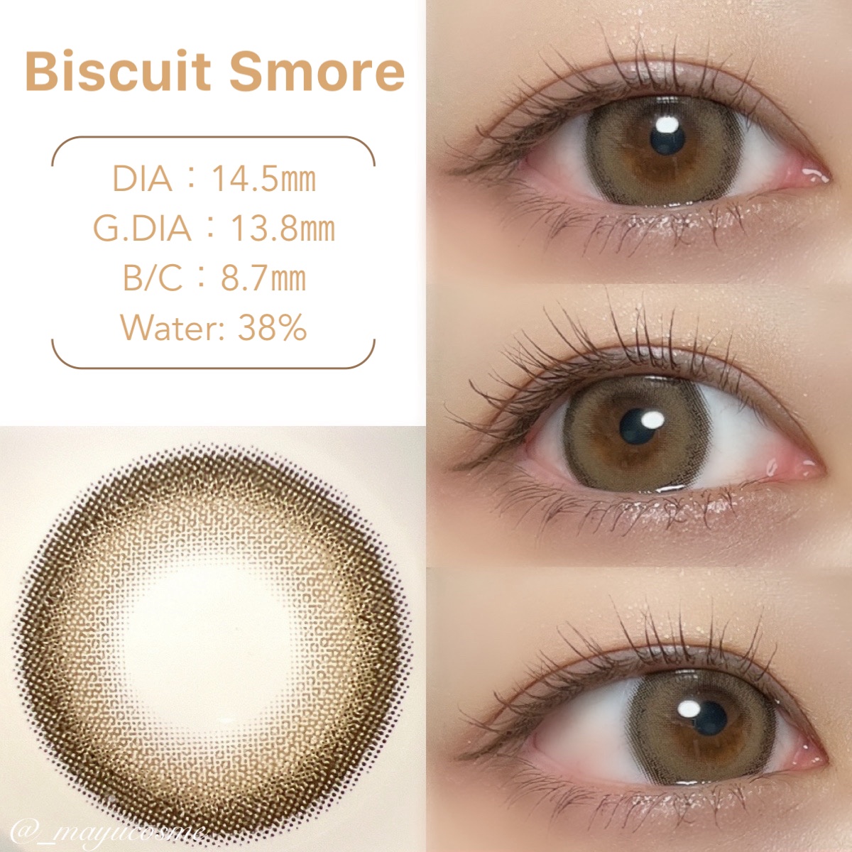 Charton 1day/Charton/ワンデー（１DAY）カラコンを使ったクチコミ（3枚目）