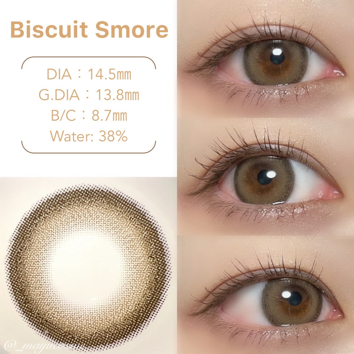 Charton 1day/Charton/ワンデー(1DAY)カラコンを使ったクチコミ(3枚目)