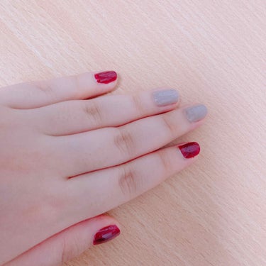 UR GLAM　COLOR NAIL SELECTION RD1＜グロッシーカラー＞/U R GLAM/マニキュアを使ったクチコミ（1枚目）