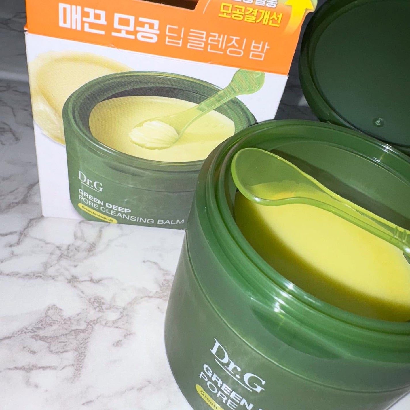 グリーンディープポアクレンジングバーム/Dr.G/クレンジングバームを使ったクチコミ(1枚目)