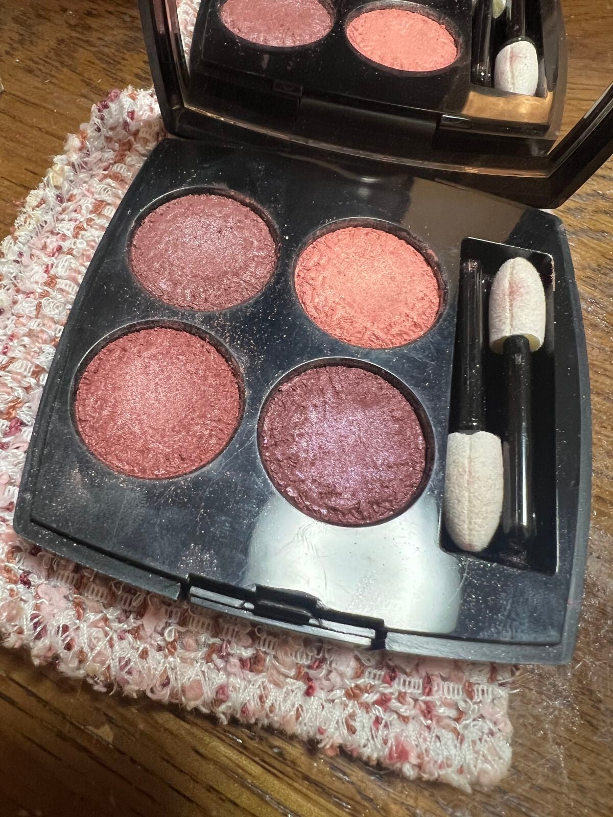 レ キャトル オンブル ツイード/CHANEL/アイシャドウパレットを使ったクチコミ(1枚目)