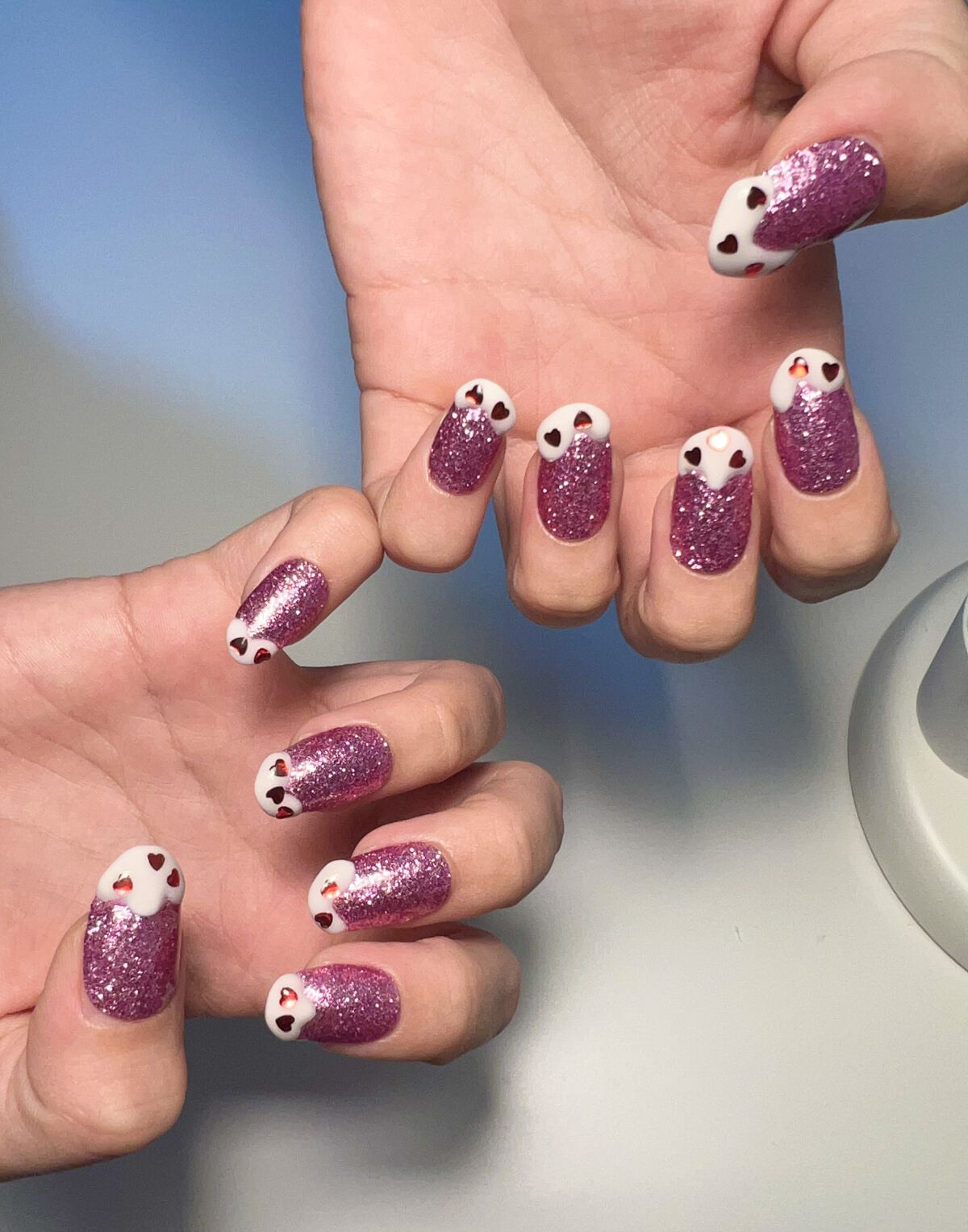 ネイルチップオーバルタイプ/DAISO/ネイルチップ・パーツを使ったクチコミ（2枚目）