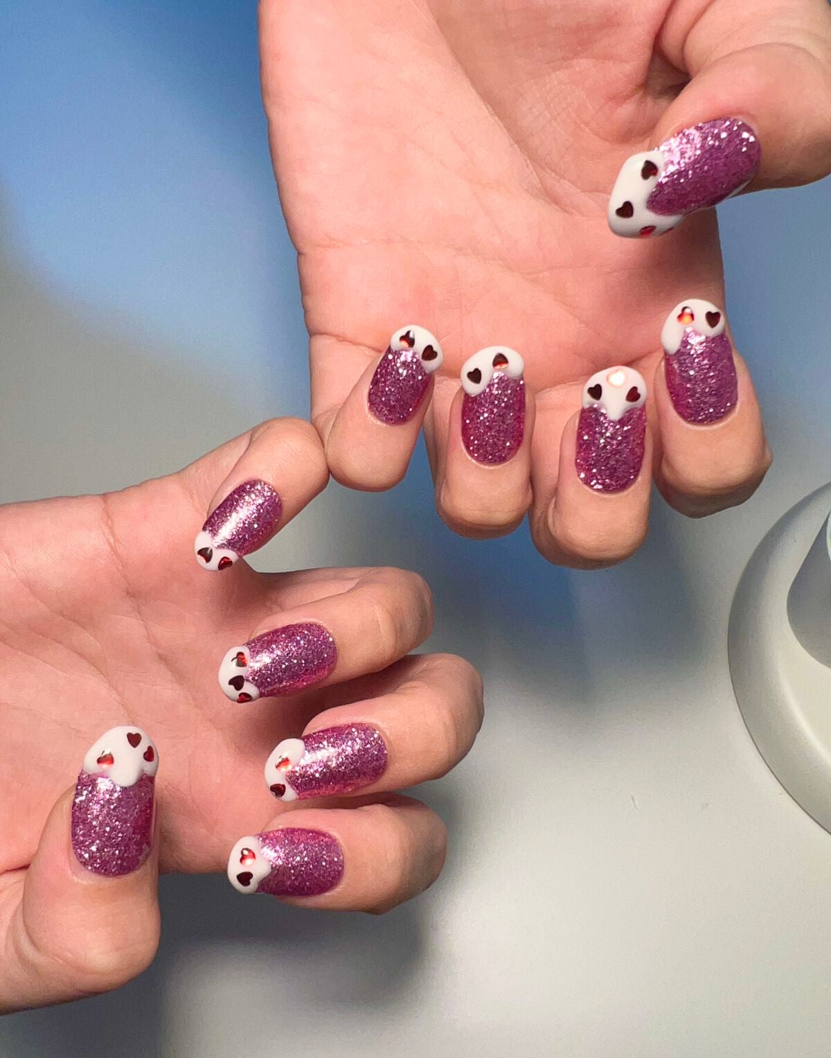 ネイルチップオーバルタイプ/DAISO/ネイルチップ・パーツを使ったクチコミ(2枚目)