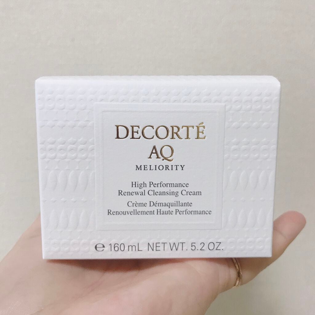 AQ ミリオリティ リペア クレンジングクリーム n/DECORTÉ/クレンジングクリームを使ったクチコミ(6枚目)