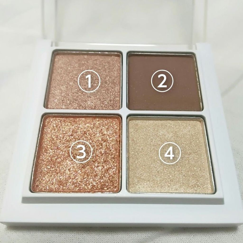 THE アイパレR/b idol/アイシャドウパレットを使ったクチコミ（3枚目）