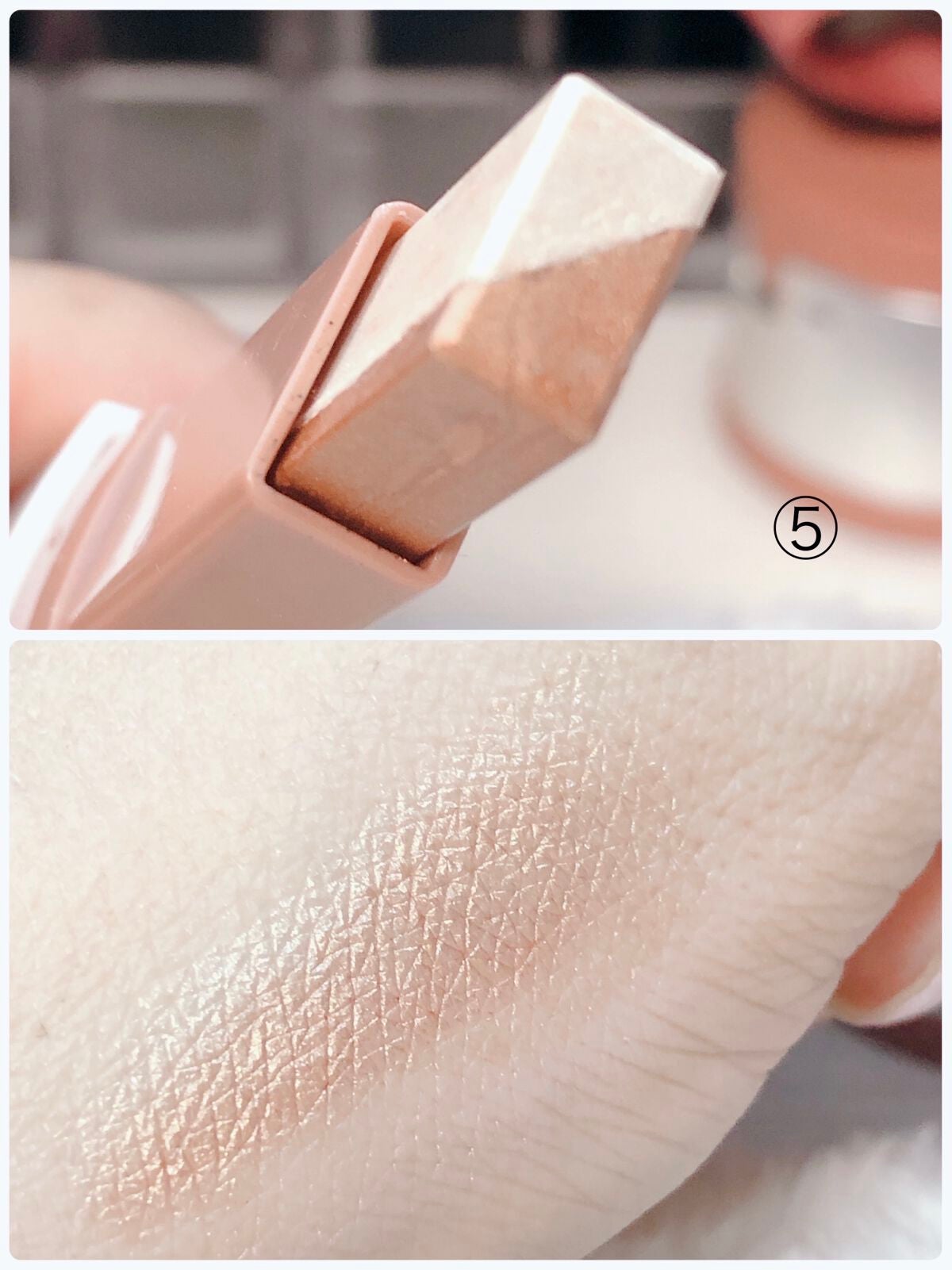 ツートンアイシャドウスティックアイレタッチ/REVERIE DIARY/スティックアイシャドウを使ったクチコミ(6枚目)