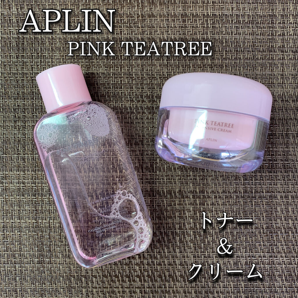 ピンクティーツリートナー/APLIN/化粧水を使ったクチコミ（1枚目）