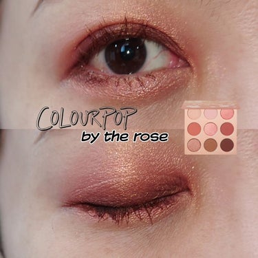 by the rose/ColourPop/アイシャドウパレットを使ったクチコミ（1枚目）