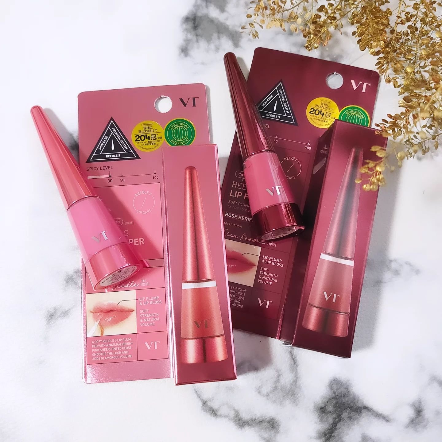 リードルSリッププランパー カラー/VT/リッププランパーを使ったクチコミ（2枚目）