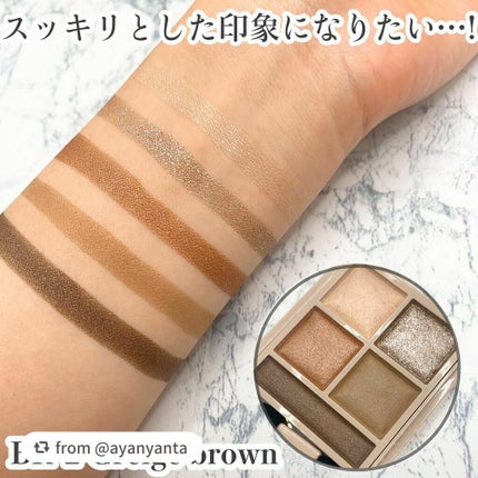 パノラマデザイン アイパレット/Visée/アイシャドウパレットを使ったクチコミ(3枚目)