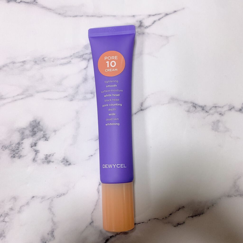 ポアーテンクリーム/DEWYCEL/化粧下地を使ったクチコミ(1枚目)