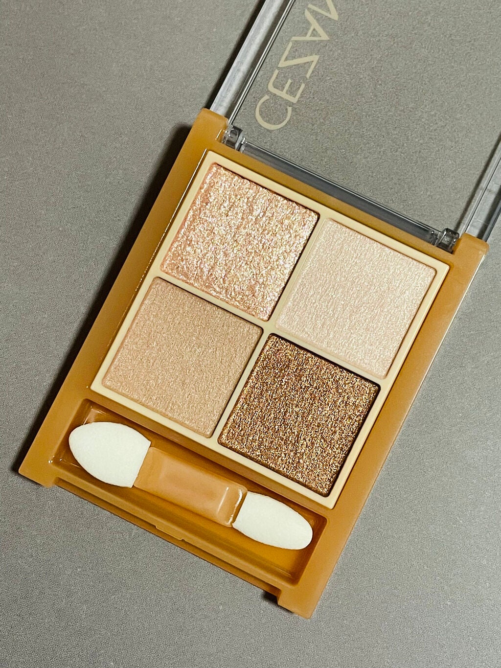 ベージュトーンアイシャドウ/CEZANNE/アイシャドウパレットを使ったクチコミ(3枚目)