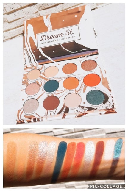 ドリームストリートプレストパウダー シャドーパレット/ColourPop/アイシャドウパレットを使ったクチコミ(2枚目)