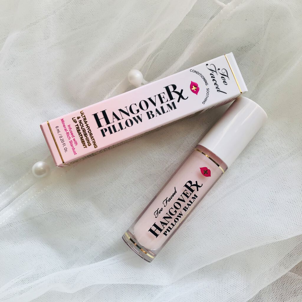 ～トゥー フェイスド ハングオーバー～ ピロー バーム リップ トリートメント/Too Faced/リップ美容液を使ったクチコミ（1枚目）