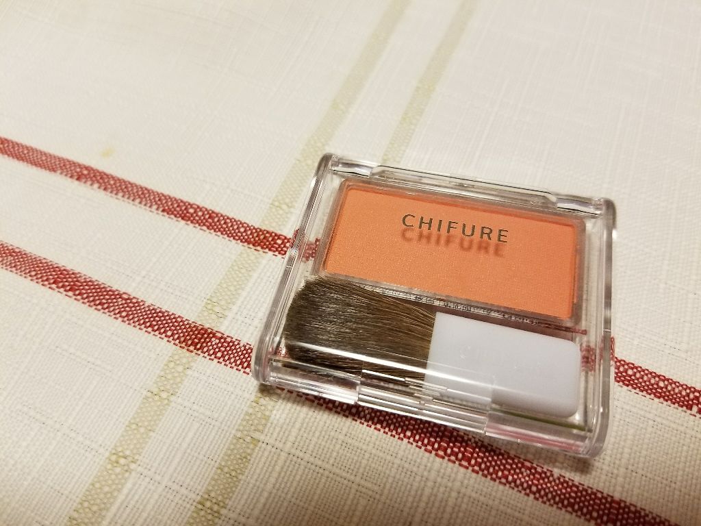 チーク カラー(ブラシ付)/ちふれ/パウダーチークを使ったクチコミ(1枚目)