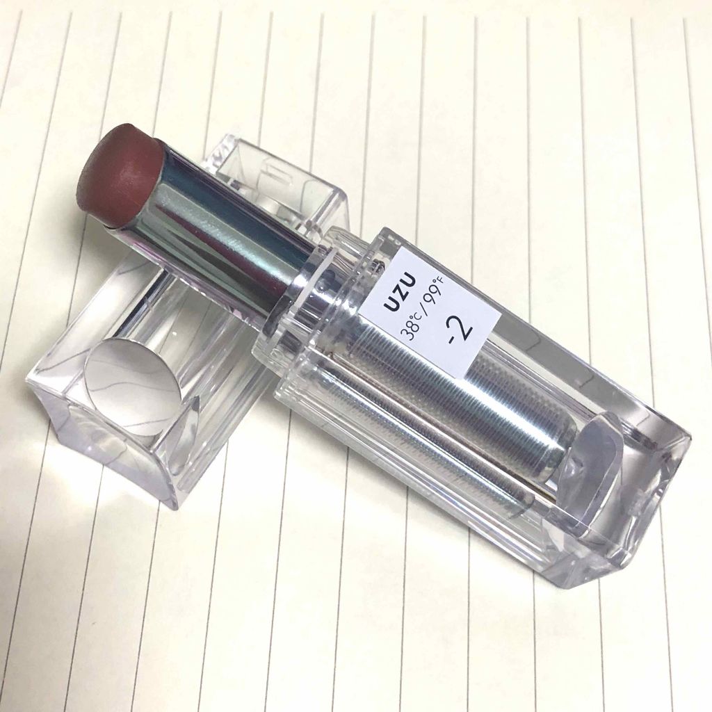  38°C / 99°F Lipstick <TOKYO>/UZU BY FLOWFUSHI/口紅を使ったクチコミ（2枚目）