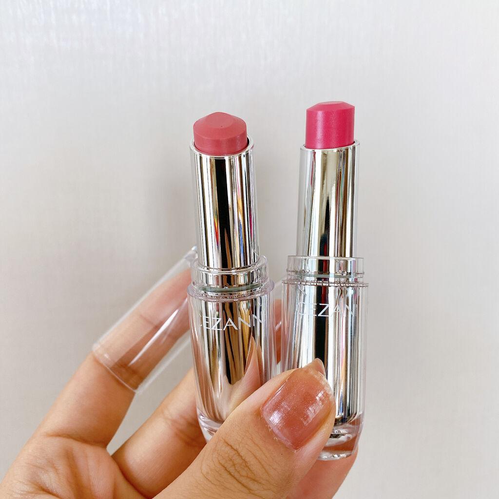 ラスティンググロスリップ/CEZANNE/口紅を使ったクチコミ（1枚目）