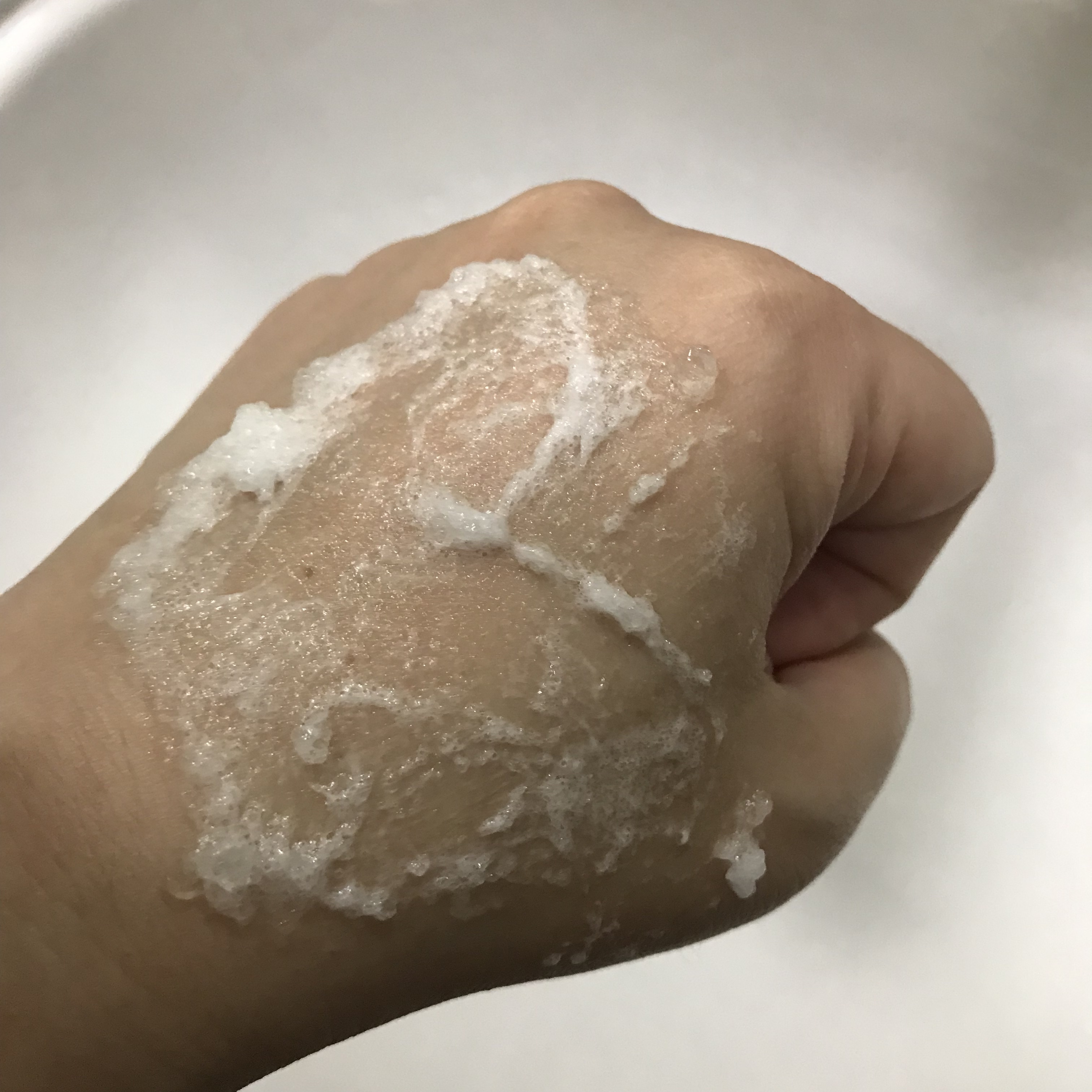 マンナンジェリーハイドロウォッシュ/PLUEST/洗顔料を使ったクチコミ（3枚目）