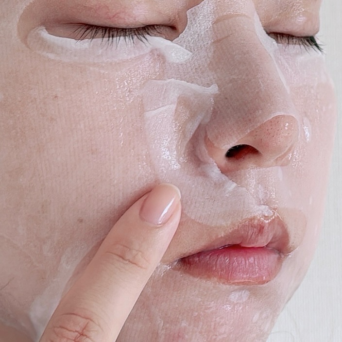 デイリーケアマスク モイスチャー/RISM/シートマスク・パックを使ったクチコミ（3枚目）