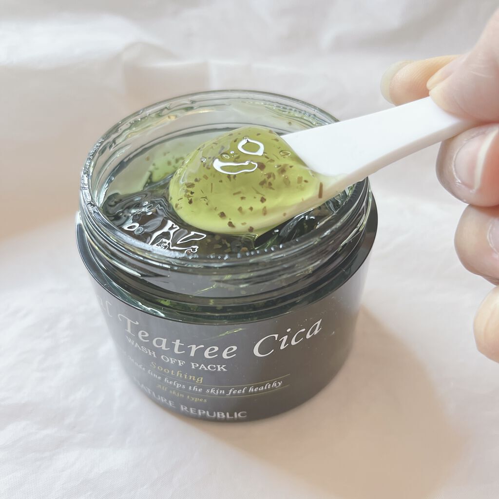  リアルティートリー シカ ウォッシュオフパック/ネイチャーリパブリック/洗い流すパック・マスクを使ったクチコミ（3枚目）