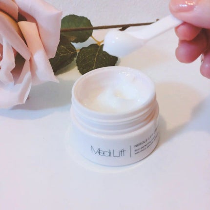 メディリフト ニードルリフトクリーム/YA-MAN TOKYO JAPAN/フェイスクリームを使ったクチコミ(3枚目)