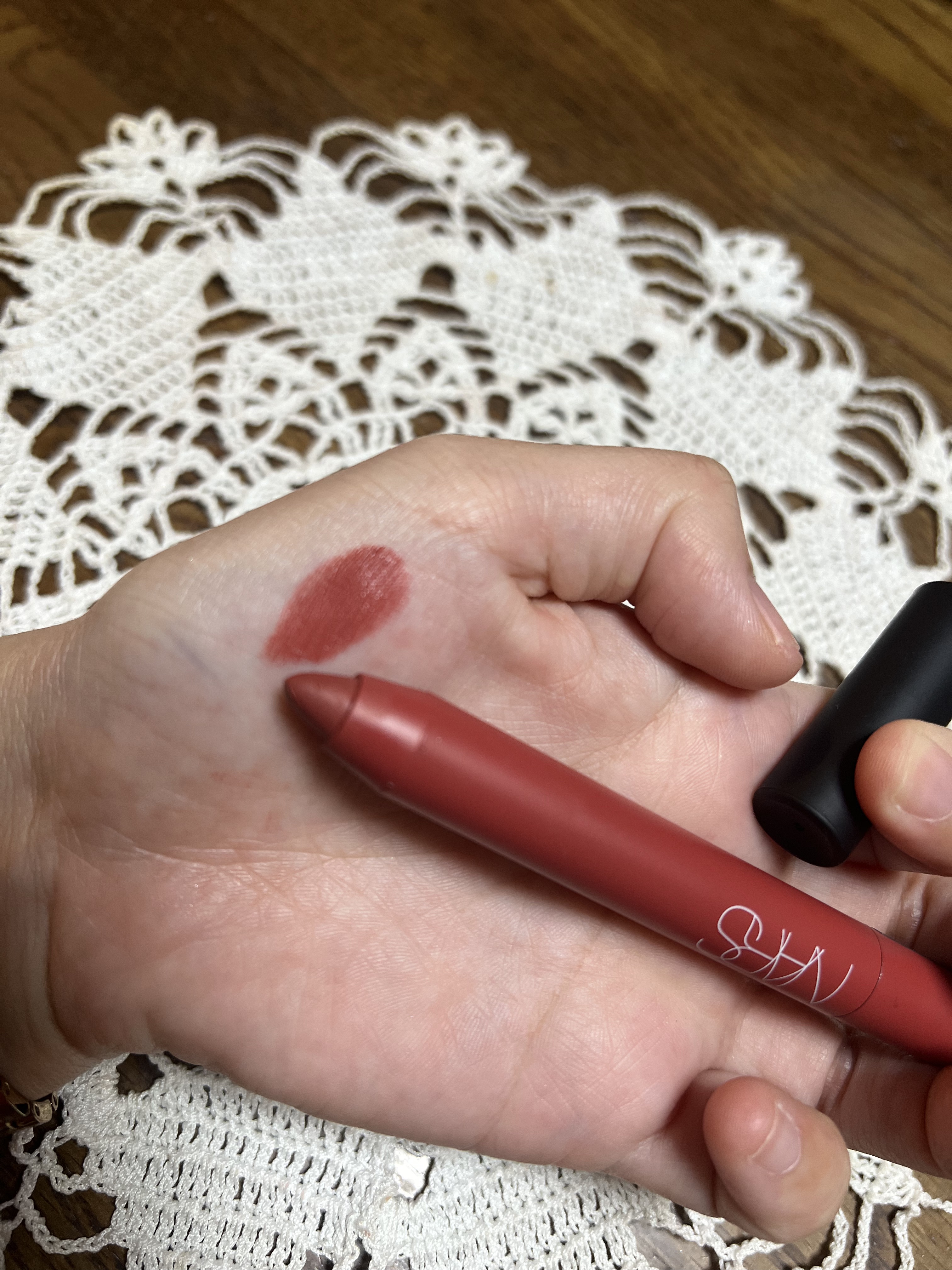 パワーマット ハイインテンシティ リップペンシル/NARS/口紅を使ったクチコミ（2枚目）