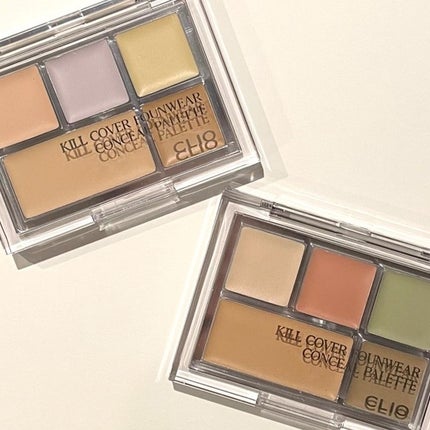 キル カバー ファンウェア コンシール パレット/CLIO/パレットコンシーラーを使ったクチコミ(6枚目)