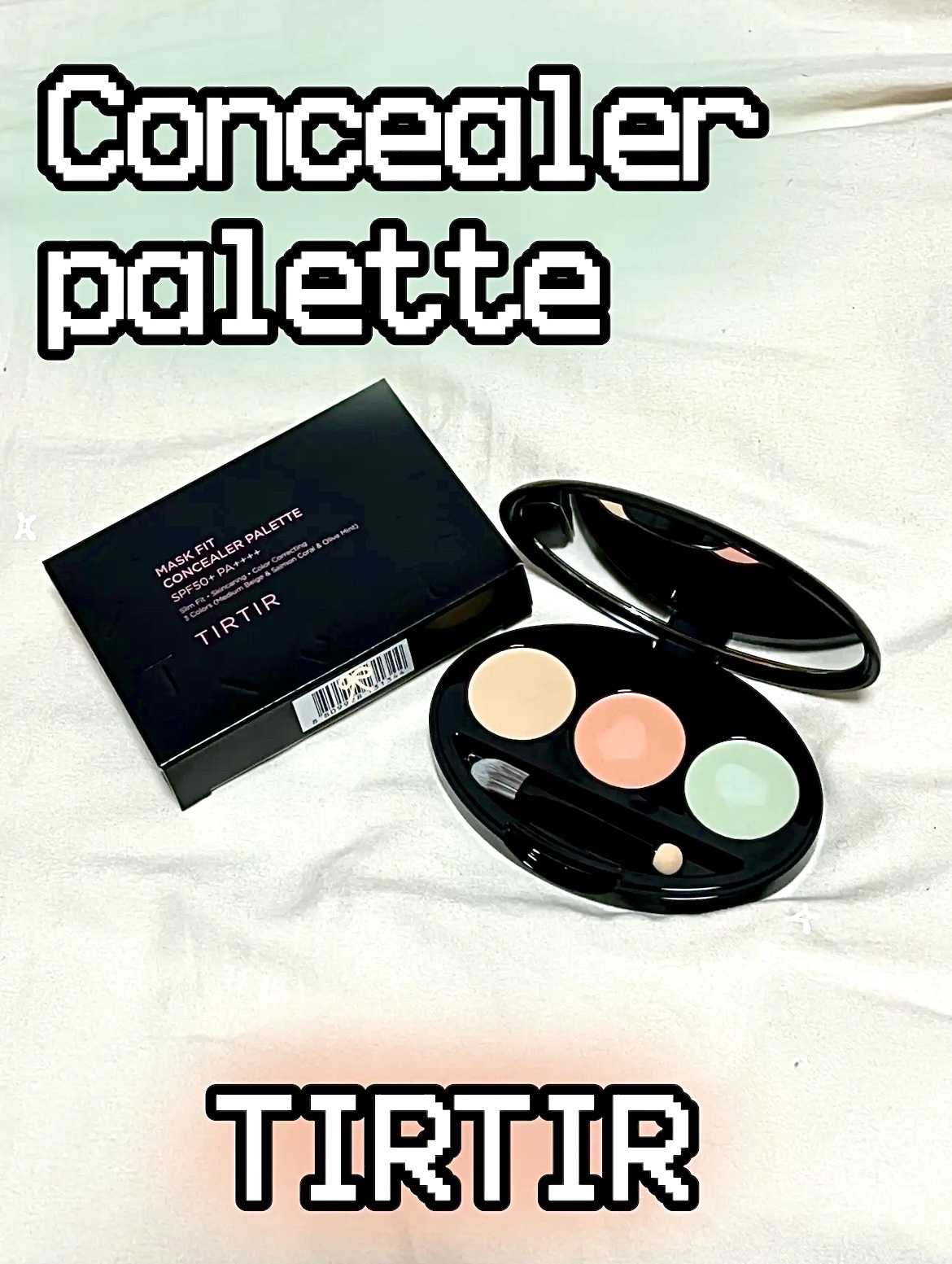 マスクフィット コンシーラーパレット/TIRTIR(ティルティル)/パレットコンシーラーを使ったクチコミ（1枚目）