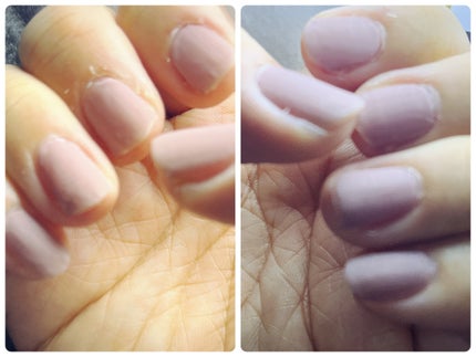 ノンワイプトップコート/セリア/ジェルネイルを使ったクチコミ(1枚目)