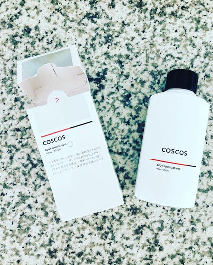 ボディファンデーション ホワイト/COSCOS/ボディミルクを使ったクチコミ(1枚目)
