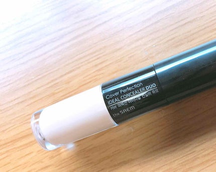 カバーパーフェクション アイディールコンシーラー デュオ/the SAEM/スティックコンシーラーを使ったクチコミ(2枚目)
