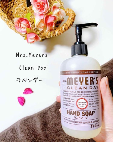 ミセスマイヤーズ クリーンデイ ハンドソープ レモンバーベナ/Mrs. MEYER'S CLEAN DAY/ハンドソープを使ったクチコミ（2枚目）