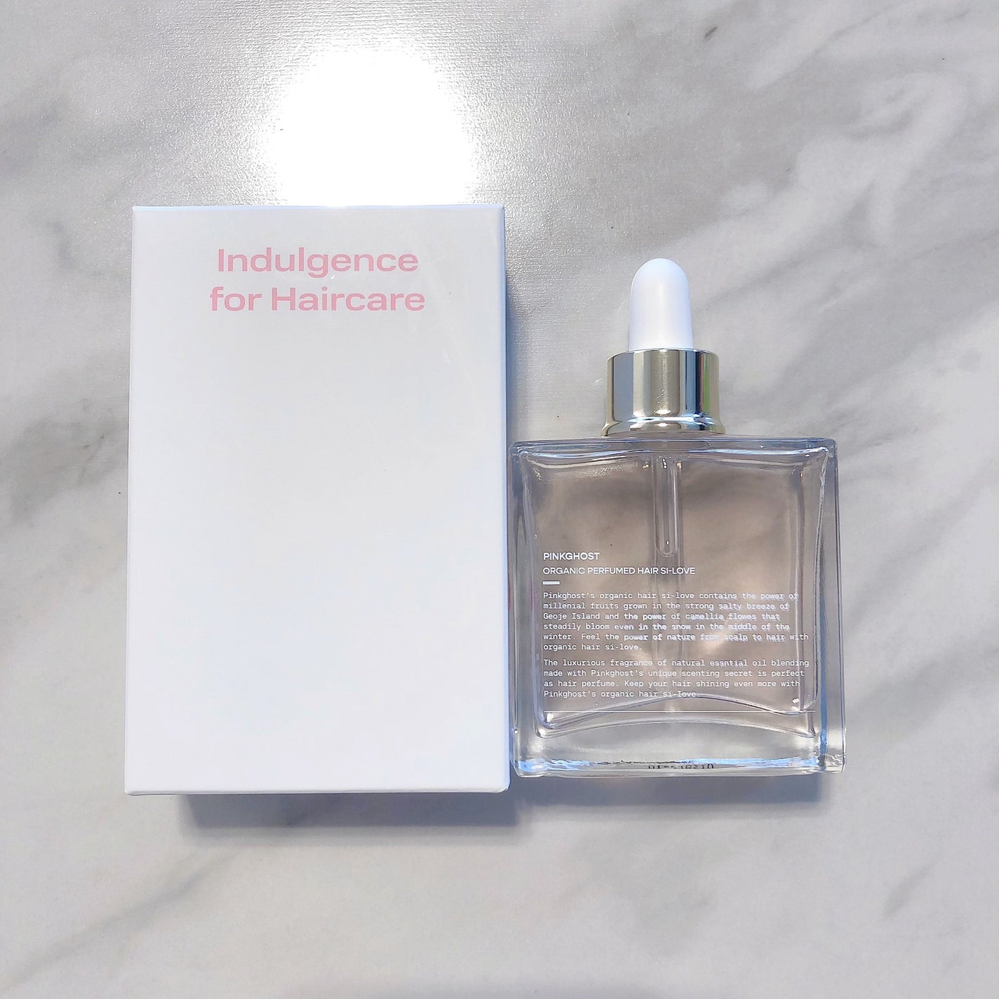 スノーホワイト/PINKGHOST/ヘアオイルを使ったクチコミ(1枚目)