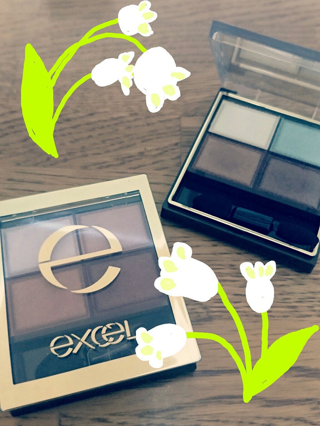 スキニーリッチシャドウ/excel/アイシャドウパレットを使ったクチコミ(1枚目)