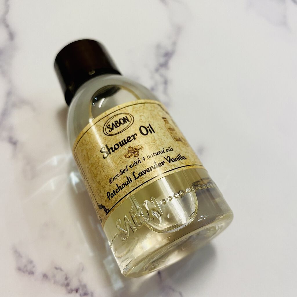  シャワーオイル パチュリ・ラベンダー・バニラ/SABON/ボディソープを使ったクチコミ（2枚目）